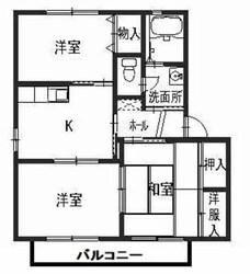 英賀保駅 徒歩14分 2階の物件間取画像